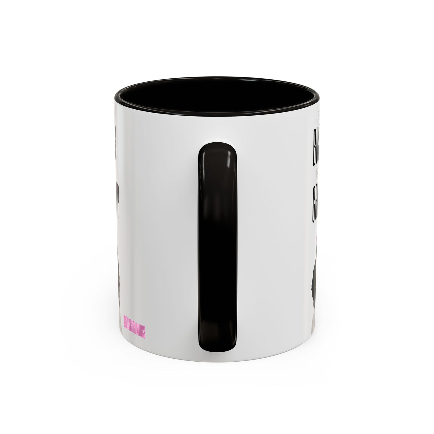 I Built This Business From the Crown Up (White) Business Mugs, Boss Babe Mugs,
