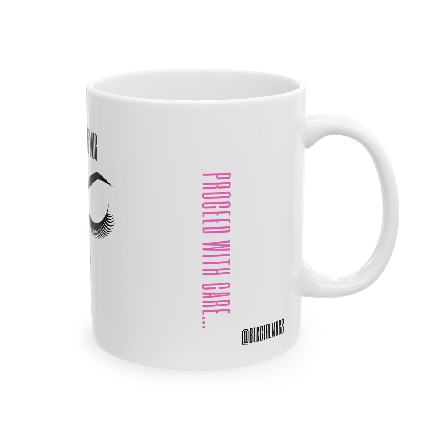 If I Break This Mug, Move (White)