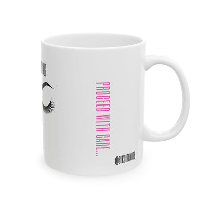 If I Break This Mug, Move (White)
