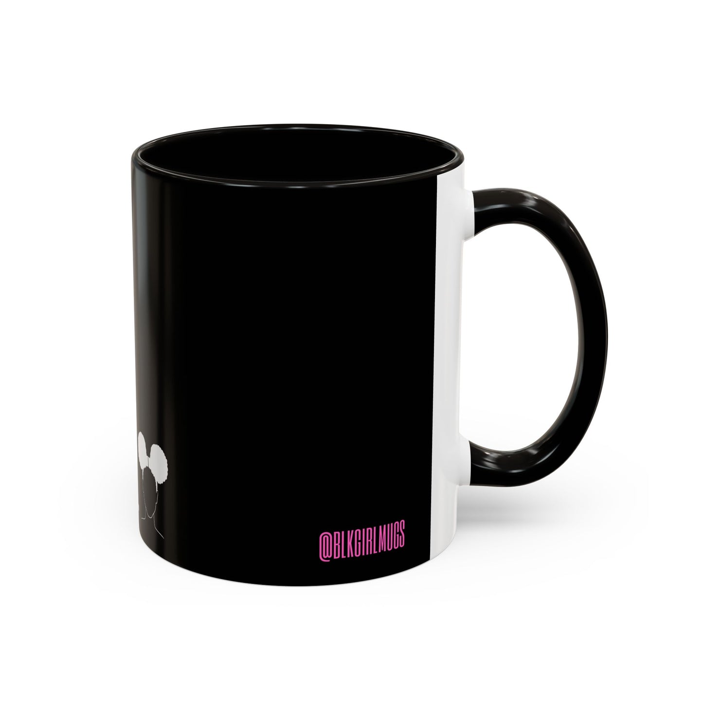 Black Women Breaking Barriers Mug (Black) - Motivational Coffee Mug, Corporate Girl Mug, Gifts for Black Girls