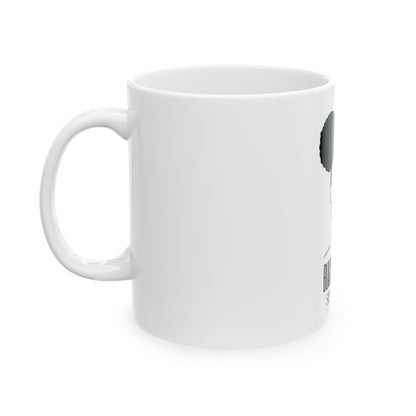 Signature Black Girl Mug (White)