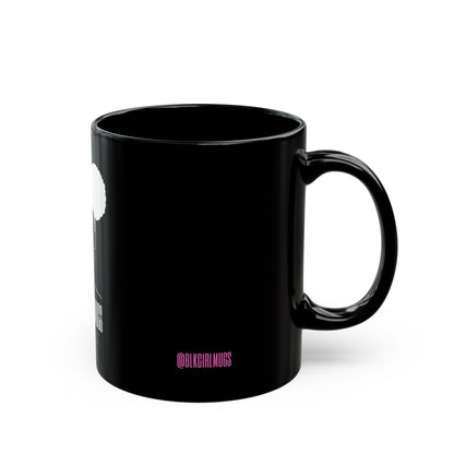 Signature Black Girl Mug (Black)