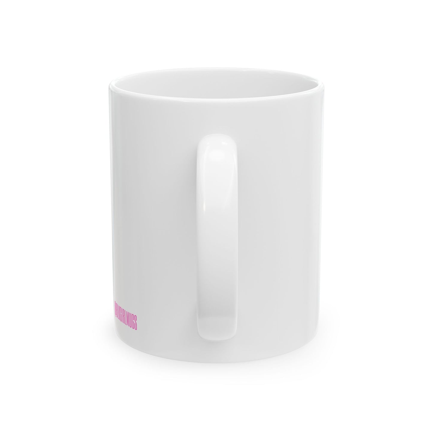 This is a Black Girl Mug (White)