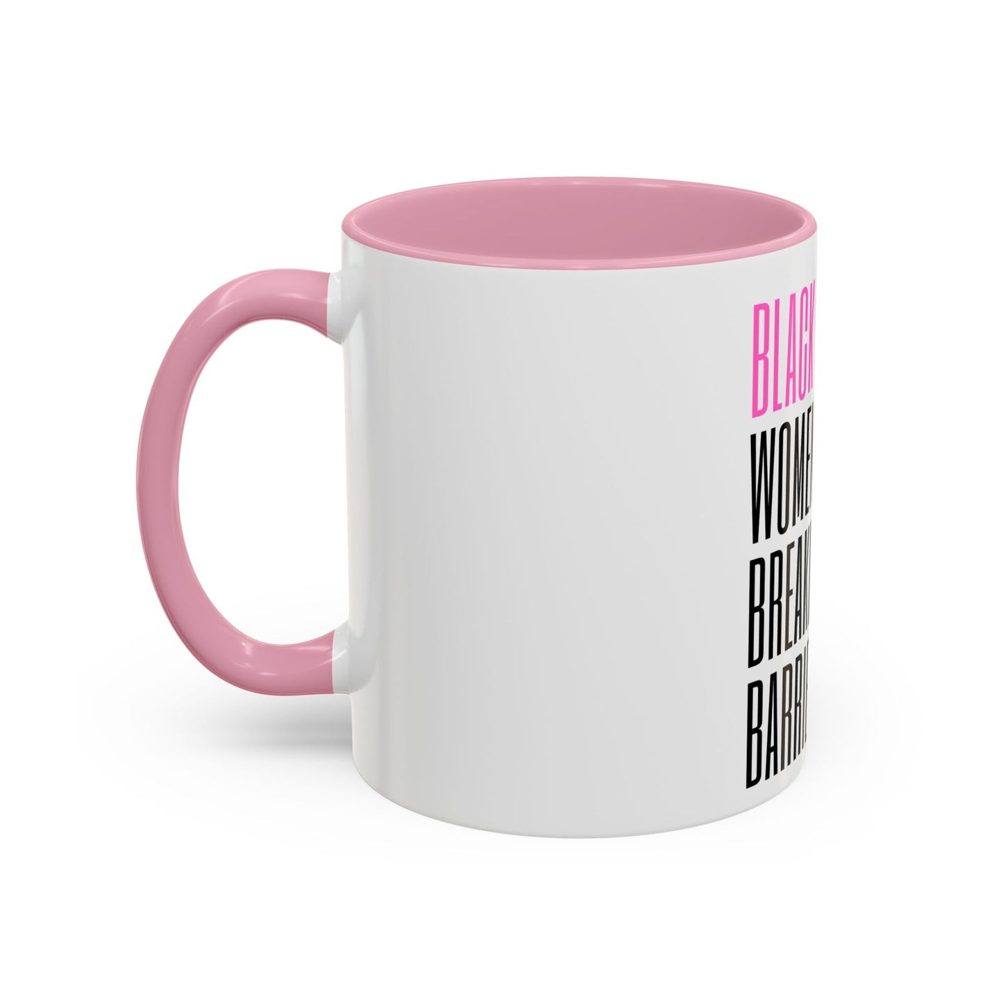 Black Women Breaking Barriers Mug (White)