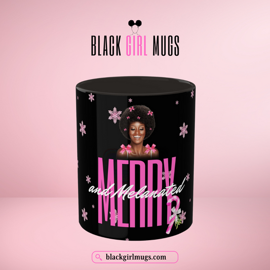 Merry and Melanated Mug (Black)