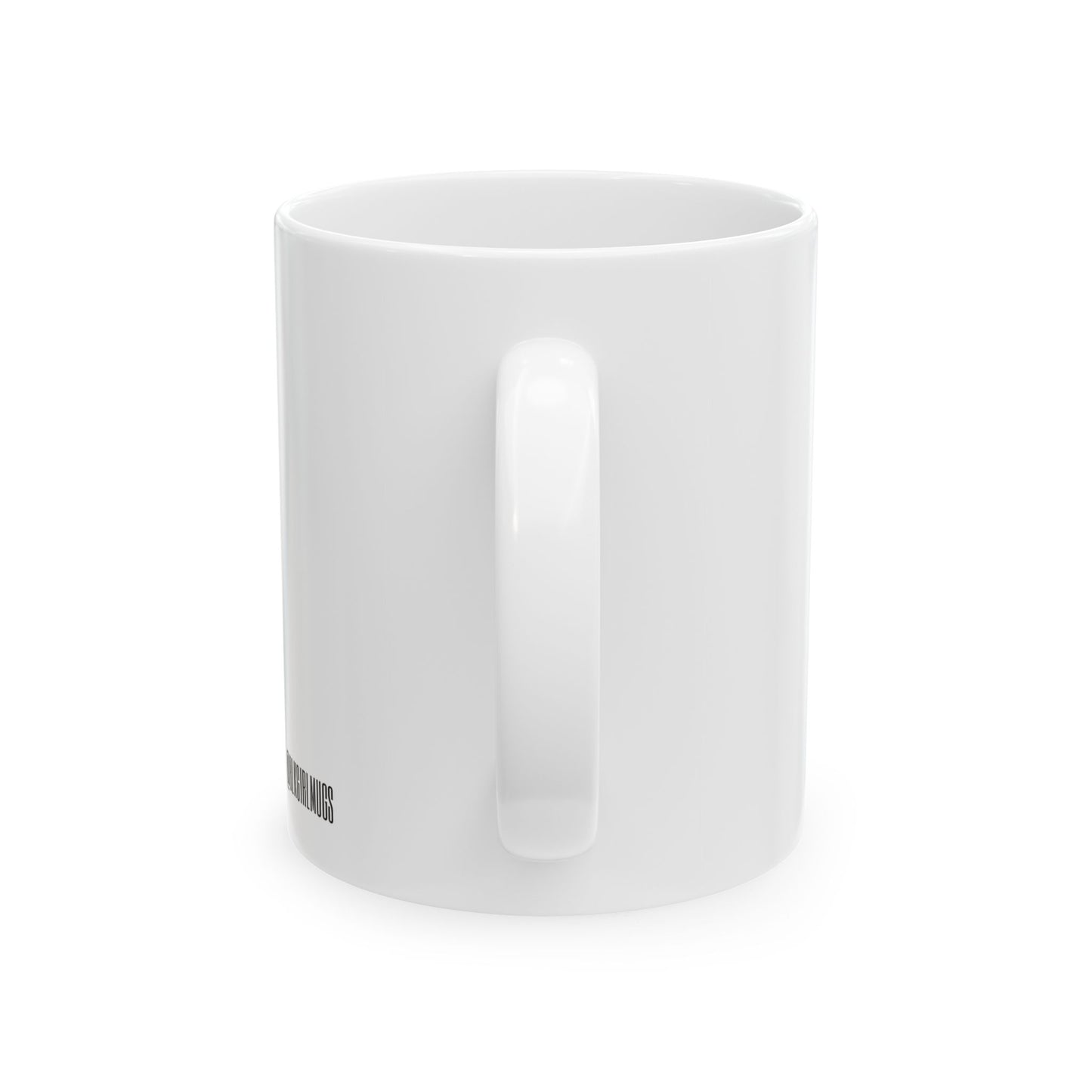 Signature Black Girl Mug (White)