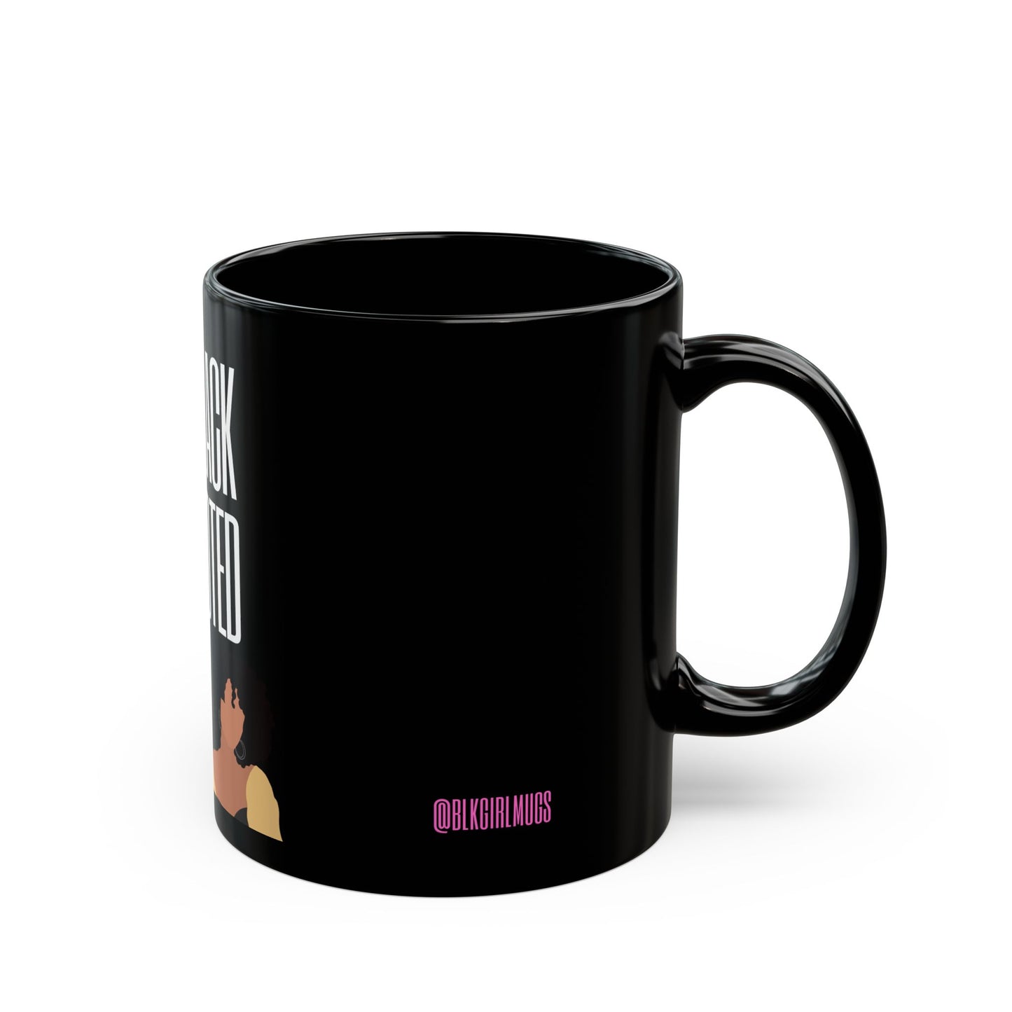 This Black Girl Voted Empowering Mug (Curly Fro)