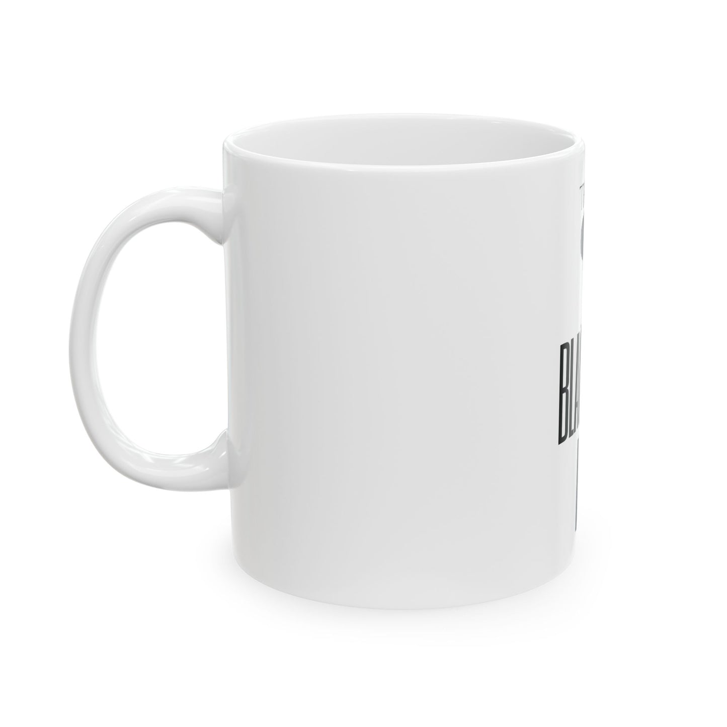 This is a Black Girl Mug (White)