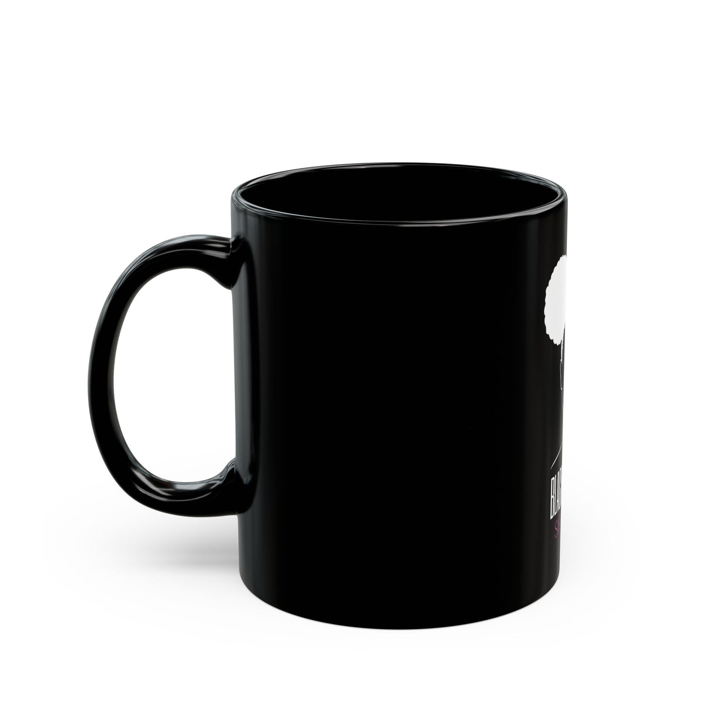 Signature Black Girl Mug (Black)