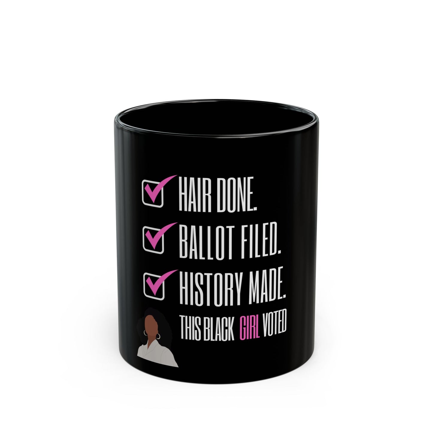Hair Done, Ballot Filed Voter Mug
